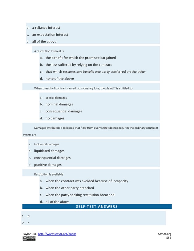 Business Law and the Legal Environment - Page 555